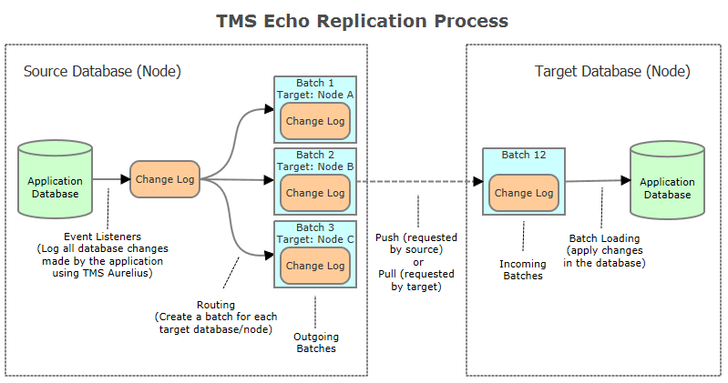 Delphi-TMS Echo-数据复制和同步适，用于需要离线工作或多数据库协同的场景