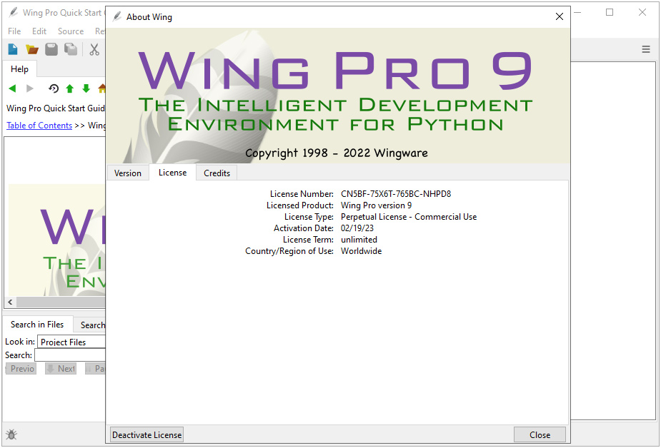 Wing IDE Pro - Python 集成开发环境-智能代码编辑,高级调试,远程开发支持