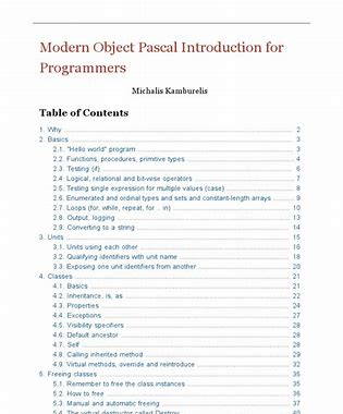 pascal-## Modern Pascal：经典语言的现代复兴