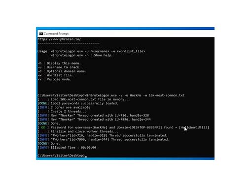 Pascal Win-Brute-Logon：Windows登录暴力破解工具解析