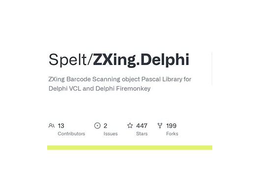 ZXing.Delphi：Delphi/Pascal平台上的全能条码处理库