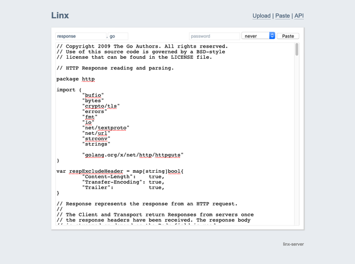 自建私有文件分享服务新选择：深度解析 Go 语言打造的 linx-server，如何轻松实现安全高效的临时文件传输与随机链接生成管理